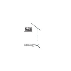 On Stage MS7701B Euro Boom Microphone Stand (Black, 3-Pack)