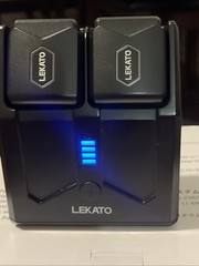 LEKATO 5.8GHz Wireless Guitar System with Charging Case Guitar Wireless and with
