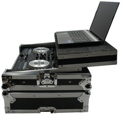 Harmony HCMINILT Flight Glide Laptop Stand Road DJ Custom Case fits Gemini G2V