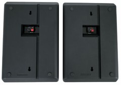 (2) Rockville RockSlim Black 5.25″ Commercial Restaurant/Bar/Cafe Wall Speakers