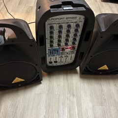 Behringer Behringer EUROPORT EPA300 – 300W 6-Channel Portable PA System