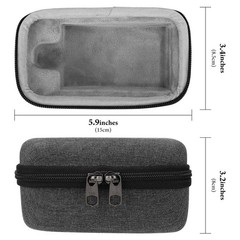 for Creators Microphone Carrying Case Compatible with DJI Mic Mini Charging C…