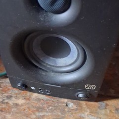 PreSonus Eris Wired Studio Monitor Speaker 3.5mm Input Black Rectangular