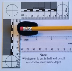Standard Microphone Windscreens (Microphone Covers) 6-Pack Headset/Lapel (Lav…