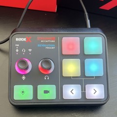 RØDE X Streamer X USB Audio Interface 4K Capture HDMI XLR Streaming Studio