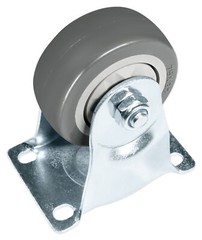 Rockville 3″ Locking+Swivel Steel Caster Wheels For Mackie Thump18S Subwoofer