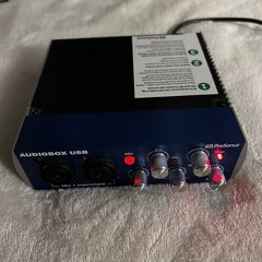 PreSonus AudioBox USB Audio/MIDI Interface Desktop 2 Mic XLR Phantom MIDI I/O