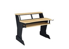 Musiea BE200 Series Music Studio Desk Workstation with 2 x 4U rack (Natural Oak)