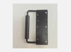 2 Pcs Black Surface Mount Case Spring-Loaded Handle For ATA Case 125mm x 81mm