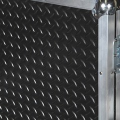 Diamond Plate Rubberized Laminate ATA 3/8″ Ply Case for MACKIE CFX12 MKII DFX12