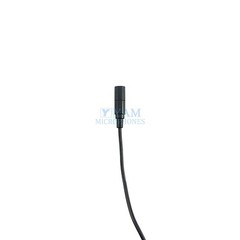 YAM LM3-C4W Black Omni-Directional Lavalier Mic FOR SONY WRT-805, UWP Series