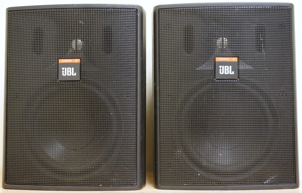 (2) JBL CONTROL 25-1 Commercial Splashproof Speakers