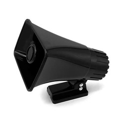 Pyle 6″ Portable PA Speaker for Indoor/Outdoor Use, 50W Power, Black (Open Box)