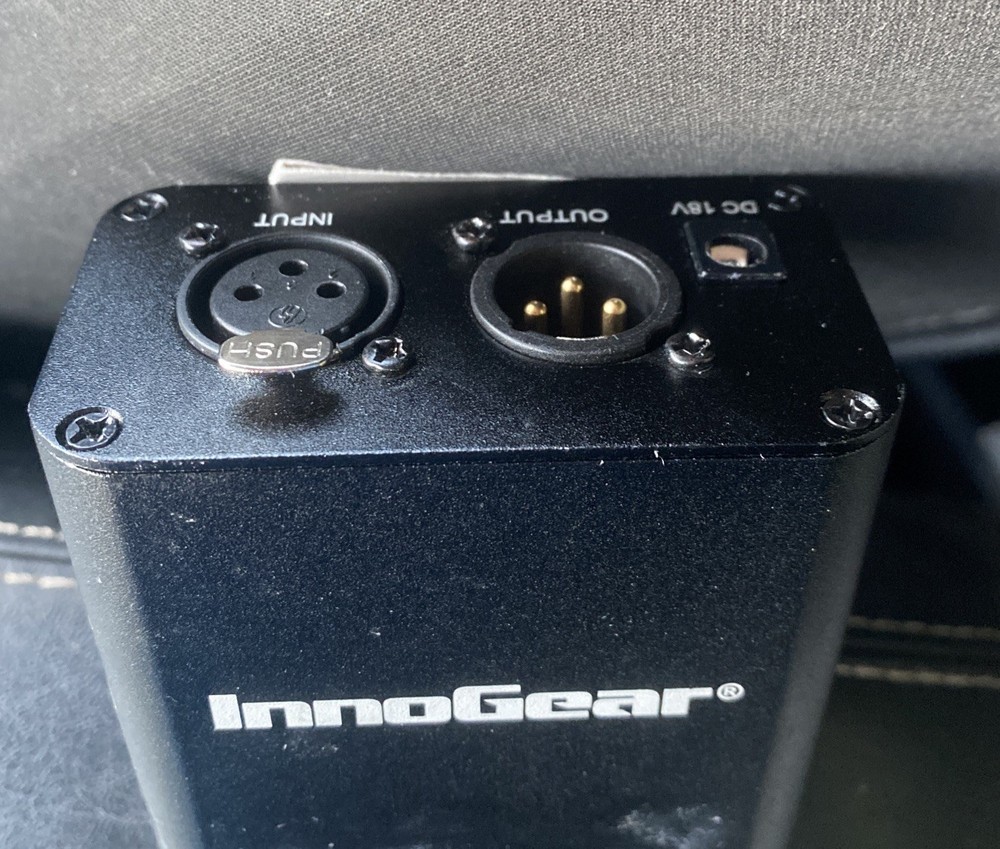 InnoGear i229 Phantom Mic Power Supply 48v W/ User Manual Pro Microphone Power