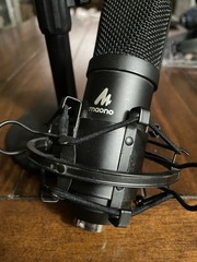 Maono Condenser Microphone XLR with Shock Mount, Pop Filter, Stand