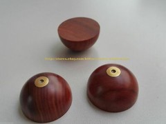 3Set Rosewood Speaker Spike Isolation Stand Feet Base 33mm spikes cone isolating
