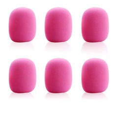 Pink Microphone Windshield for Behringer XM8500 Microphone