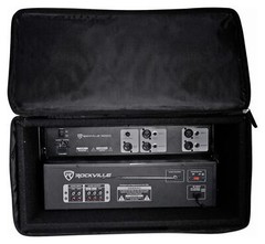 Rockville RRB50 5U Rack Bag Double-Sided Case with 12″ Depth + Shoulder Strap