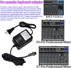 17V 600Ma AC Power Adapter 3-Pin for Yamaha Mixing Console Mixer | Connector