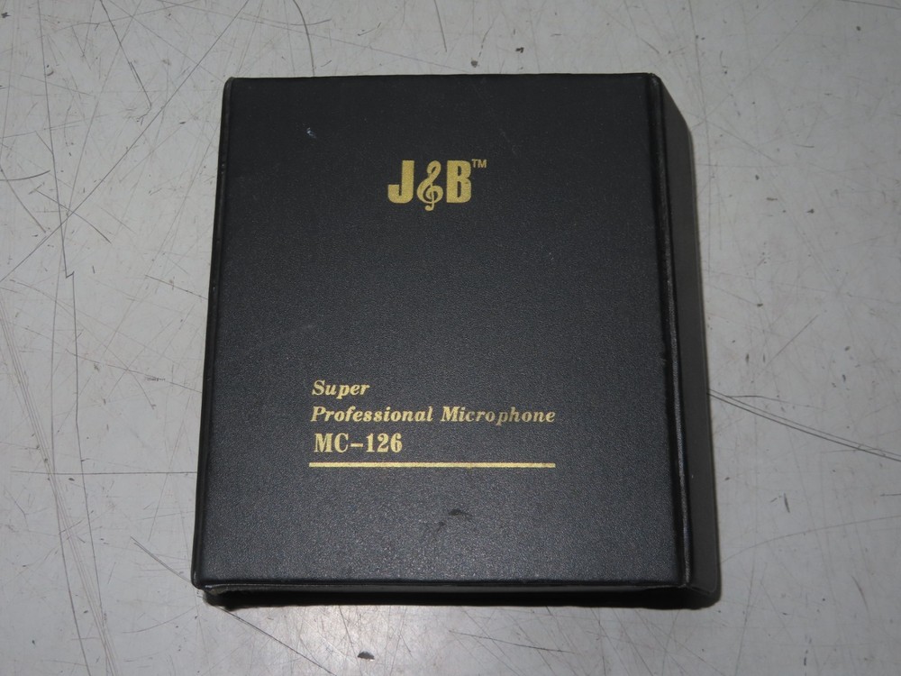 J&B MC-126 Microphone Transmitter & MC-126 Wireless Receiver w/ Microphone