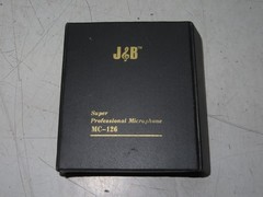 J&B MC-126 Microphone Transmitter & MC-126 Wireless Receiver w/ Microphone