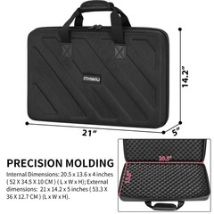 Lightweight Molded Hard Storage Case Fits for DDJ-FLX4 / DDJ-400 / DDJ-SB3 SB…