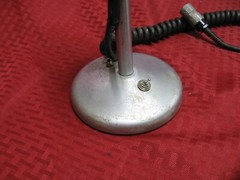 Vintage Turner 33D Dynamic Microphone w custom stand 5 pin military u229/u WORKS
