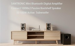Samtronic Sm618 Bluetooth 5.0 Stereo Audio Receiver Amplifier 2.1 Channel Mini
