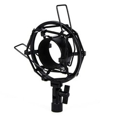 MXL Black Shock Mount compatible with MXL 2006 Microphone Microphone