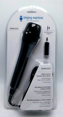 Singing Machine SMM-205 Unidirectional Dynamic Karaoke Microphone 10 Ft. Cord