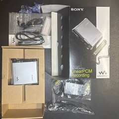Sony MZ-RH1 Hi-MD Walkman Portable Recorder Tested Working w/ BOX & ACCESSORIES