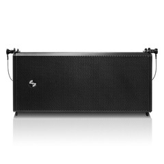 ZETHUS Line Array Set 4 x Dual 6.5“ Speakers + 1 Amp + 1 Frame (ZSV26X4NTA32)
