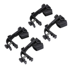 Drum Mic Clip Mount, 4 PCS Adjustable Drum Microphone Mount Clamp Holder, Mus…