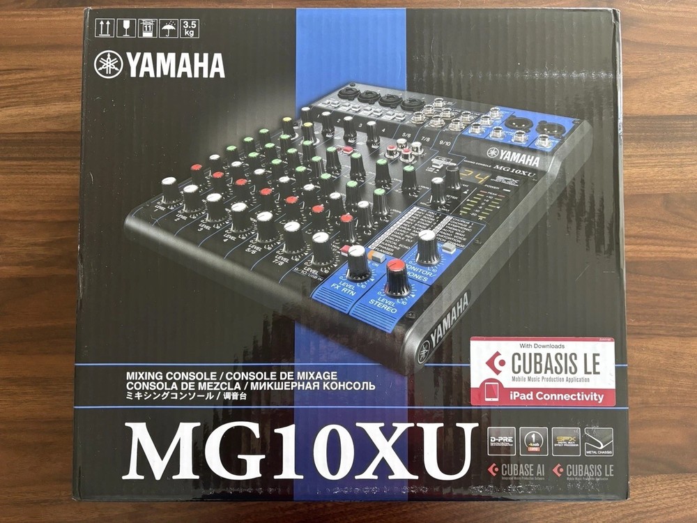 Yamaha MG10XU Mixer With Effects For Professional Live And Studio Recording NEW