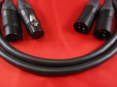 25′ Mogami 2930, 2 Channel Snake Cable W/ Neutrik Gold XLR to XLR.