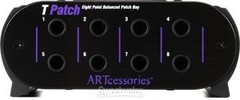 ART TPatch 8-point 1/4″ TRS Balanced Patchbay