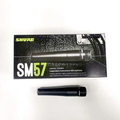 Shure SM57LC Dynamic Instrument Mic XLR Professional Microphone Stand Clip Bag