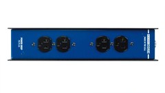 Power Drop Box PowerCon Pass Thu Inputs to 4 Female Edison AC 3Prong