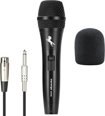 Marengo Dynamic Vocal Microphone for Karaoke Speaker,Wired Handheld Mic with …