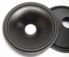 Pr. 12″ Paper Speaker Cones — Recone Parts — 820-0074