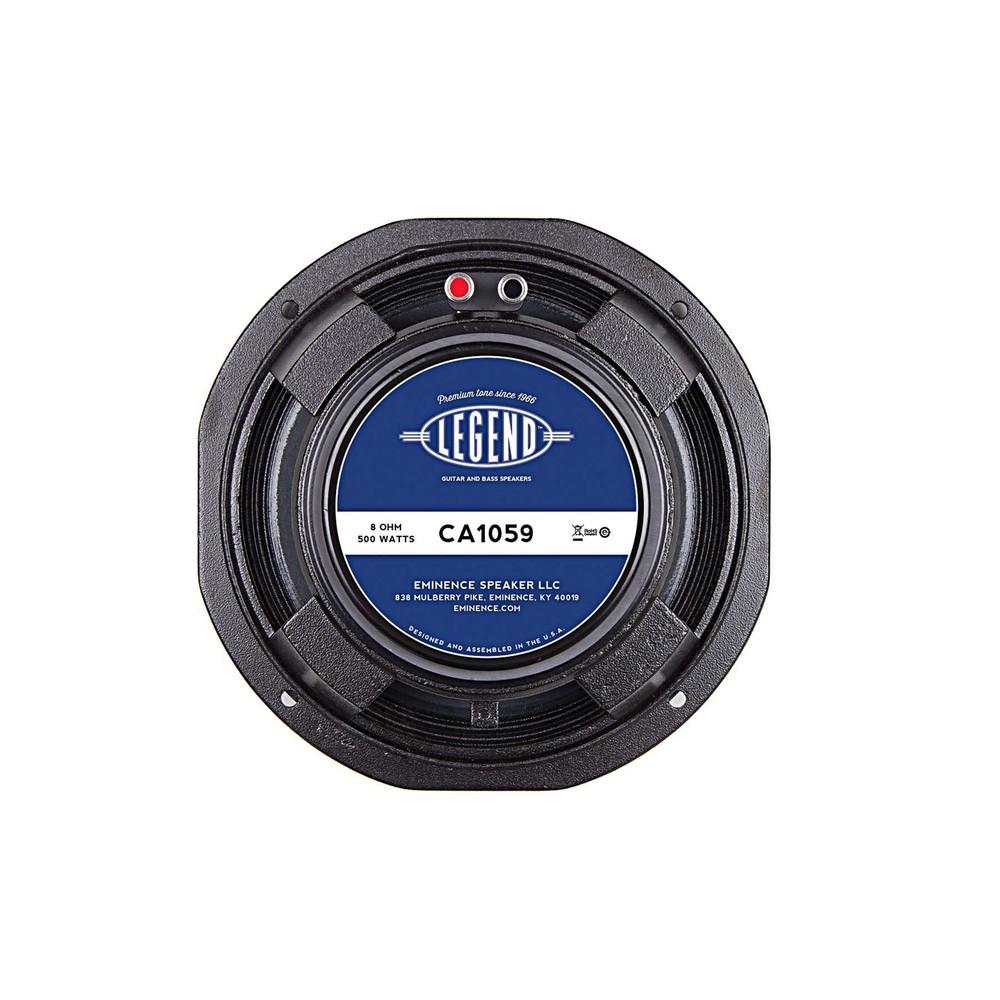 Eminence LEGEND CA1059 10″ 8ohm Pro Audio Bass Guitar Speaker 500W 2 in VC