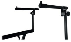 Rockville Z45W Z-Style 2-Tier Keyboard Stand+Wheels Fits Yamaha CP300