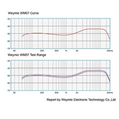 WEYMIC wm57 Dynamic Vocal Classic Style Microphone Audio Instrument Classic P…