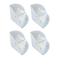 4Pcs Corners Protector 38MM for Air&Tool Box Furniture Shelf Bracket Braces Edge