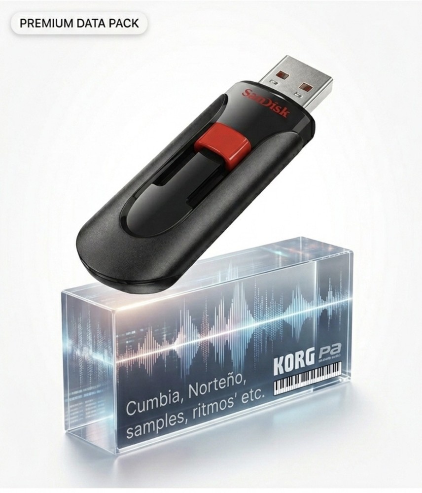 Ritmos y Samples Premium KORG Pa700 Pa1000 Pa4X – Cumbia Norteño Salsa