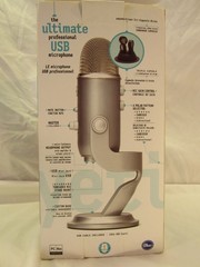 Blue Yeti Ultimate USB Silver Microphone for Professional Recording