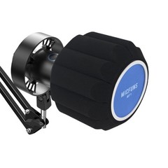 Micfuns MF2 Microphone Windscreen Pop Filter,Side Cutout 45-60-mm Small
