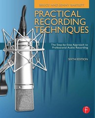 Practical Recording Techniques 6th Edition Pro Audio Guide Focal Press Book