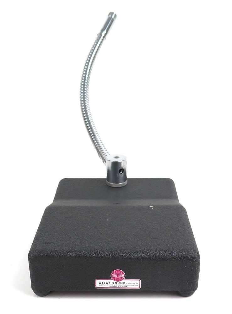 Vintage Atlas Sound SB-1 Telephone Switchboard Desk Boom Microphone Stand – NOS