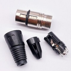 12 PCS XLR Male + Female Audio Cable Plug Microphone Solder 3 Pin Connector Lot